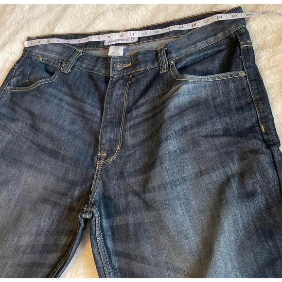 Paper Denim And Cloth Mens Straight Leg Blue Jeans, Size 38x32. - Picture 7 of 9